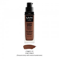 NYX Cant Stop Wont Stop Base Matte Mahogany