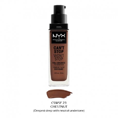 NYX Cant Stop Wont Stop Base Matte Mahogany