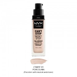 NYX Cant Stop Wont Stop Base Matte Light