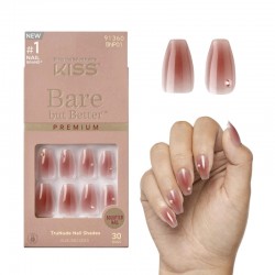 Kiss Unhas Autocolantes Bare But Better Ref. 86573