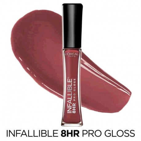 L'Oreal Infallible Pro Gloss Brilho Labial 140 Pink Topaz