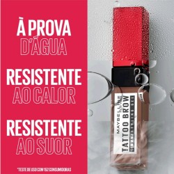 Maybelline Tattoo Studio Gel de Cejas Black