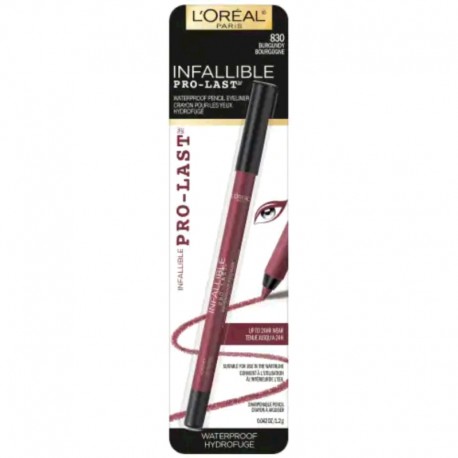 LOreal Infallible Pro-Last Lapiz de Ojos 830 Burgundy