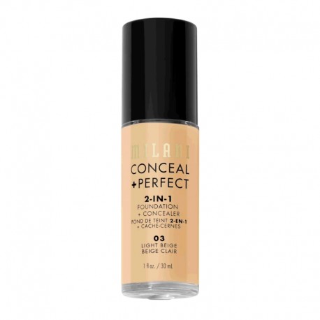 Milani Conceal + Perfect 2 em 1 Base e Corretivo 11 Amber