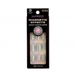 Impress Press-On Unhas Posticas Autoadesivas