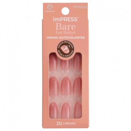 Kiss Bare But Better Unhas Posticas BNP01