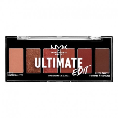 NYX Ultimate Edit Petite Paleta de Sombras Warm Neutrals