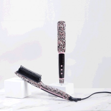 Calista Triangle Pro Escova Modeladora Termica Rose