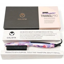 Calista Triangle Pro Cepillo Modelador Termico Tulipas Coloridas