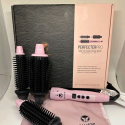 Calista Triangle Pro Escova Modeladora Termica Floral Lilas