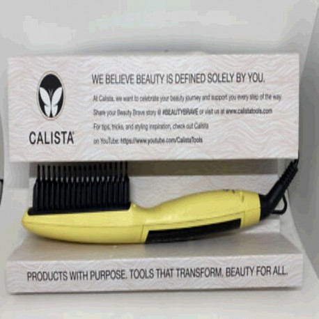 Calista Triangle Pro Escova Modeladora Termica Estampa Leopardo