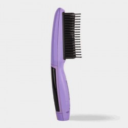 Calista Triangle Pro Escova Modeladora Termica Rosa e Cinza