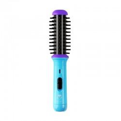 Calista GoGo Mini Cepillo Termico Modelador Blanco y Verde Agua