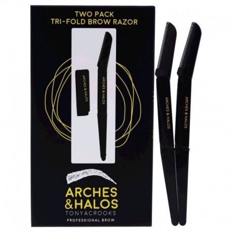 Arches & Halos Kit 2 Navajas Plegables para Cejas