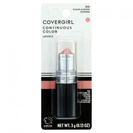 CoverGirl Continuous Color Labial Hidratante 010 Sugar Almond