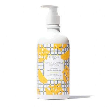 Beekman 1802 Locion para Manos y Cuerpo Miel y Flor de Naranjo 370ml