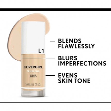 CoverGirl TruBlend Base Liquida Matte L1 Ivory