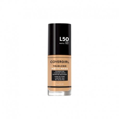 CoverGirl TruBlend Base Liquida Matte L50 Fair Beige