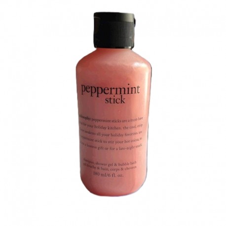 Philosophy Peppermint Stick Shampoo, Gel de Banho e Espuma 3 em 1