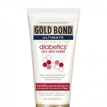 Gold Bond Locion para Diabeticos Alivio de la Piel Seca