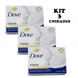 Dove Sabonete em Barra Original Pacote com 3