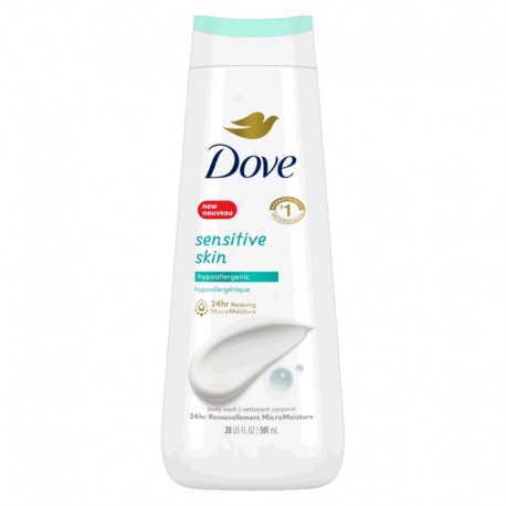 Dove Jabon Liquido para Piel Sensible Hipoalergenico 591ml