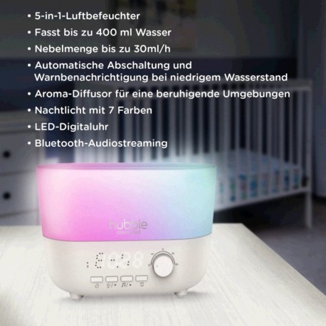 Hubble Mist Umidificador para Bebe 5 em 1