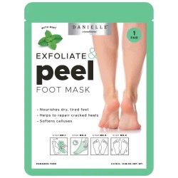 Mascarilla Exfoliante para los Pies con Menta