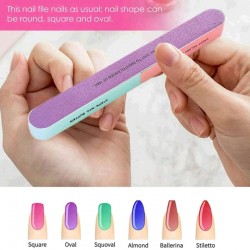 GSQ by GlamSquad Kit Polidor de Unhas 6 em 1 Nail Buffer