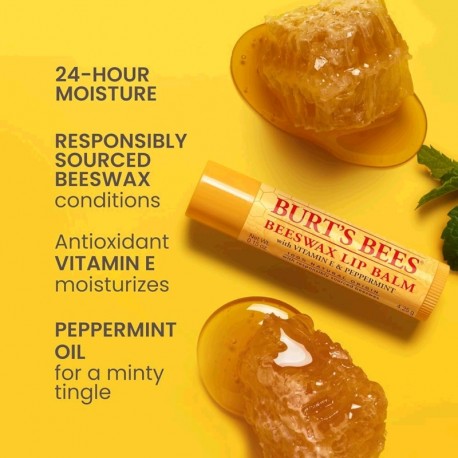 Burt's Bees Protetor Labial Beeswax Cera de Abelha