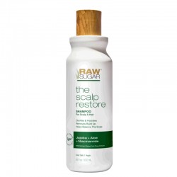 Raw Sugar Scalp Restore Shampoo Coconut e Agave 18oz