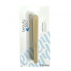 Beauty 360 Limas de Unas Emery Boards 10 Unidades