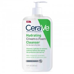 CeraVe Gel de Limpeza Facial em Espuma Foaming Cleanser