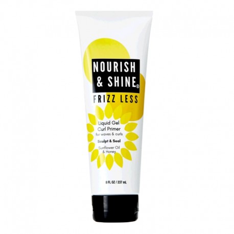 Nourish and Shine Gel Liquido Primer de Rizos Sculpt and Seal