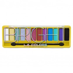 L.A. Colors Paleta de Sombras Brights 12 Cores