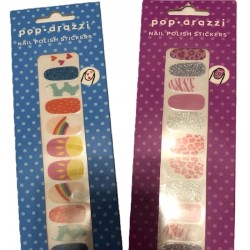 Pop-arazzi Adesivos de Esmalte para Unhas 12 Stickers