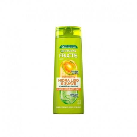 Garnier Fructis Shampoo Sleek and Shine com Oleo de Argan