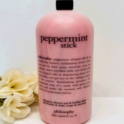 Philosophy Peppermint Stick Shampoo, Gel de Bano y Espuma 3 en 1 1892ml