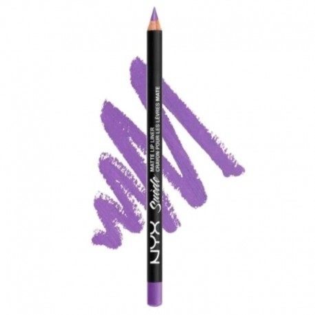 NYX Suede Matte Lapis de Boca Lavender Shimmer