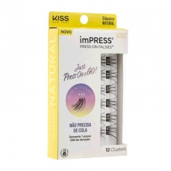 Impress Press-On Cilios Posticos Authentic Natural
