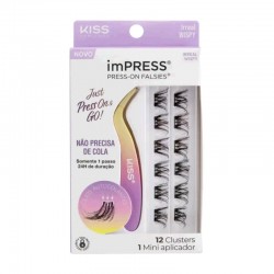 Impress Press-On Cilios Posticos Edgy Wispy