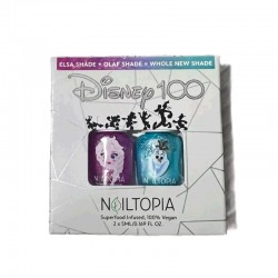 Nailtopia Disney 100 Kit Esmaltes Elsa y Olaf
