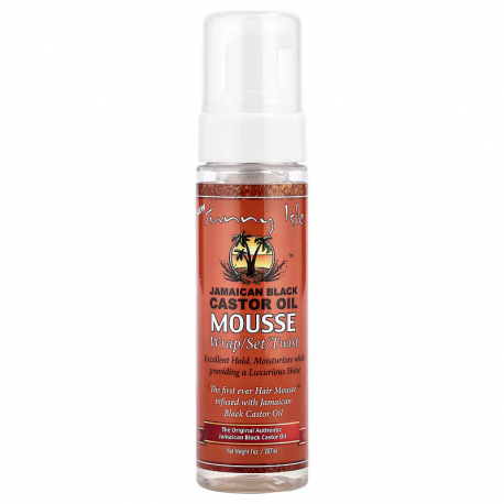 Sunny Isle Mousse Modeladora con Aceite de Ricino Jamaicano