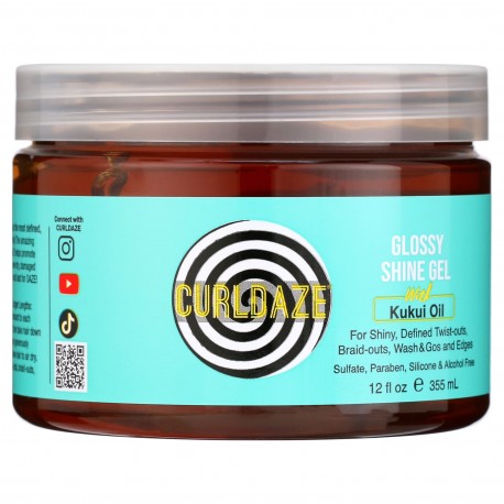 GEL BRILHO GLOSSY COM OLEO DE KUKUI CURL