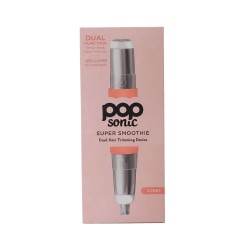 Pop Sonic Super Smoothie Depilador Facial y Nasal 2 en 1 Coral