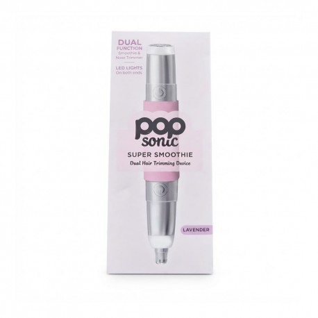 Pop Sonic Super Smoothie Depilador Facial e Nasal 2 em 1 Lavander
