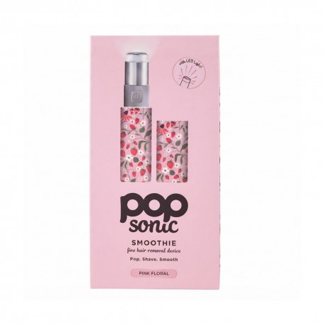 Pop Sonic Removedor de Pelos Facial Rosa Floral
