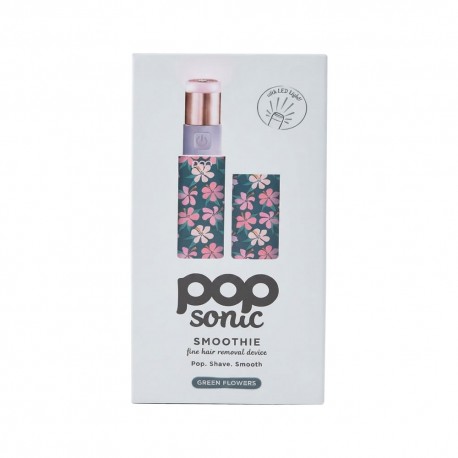 Pop Sonic Removedor de Pelos Facial Green Flowers