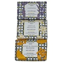 Beekman 1802 Kit Presente Trio de Sabonetes com Lata