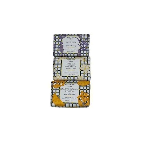 Beekman 1802 Kit Presente Trio de Sabonetes com Lata